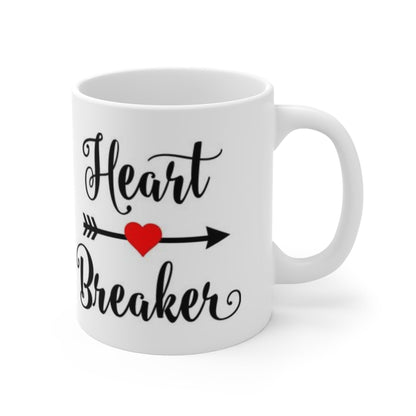 Ceramic Mugs (11oz\15oz\20oz) Heart breaker