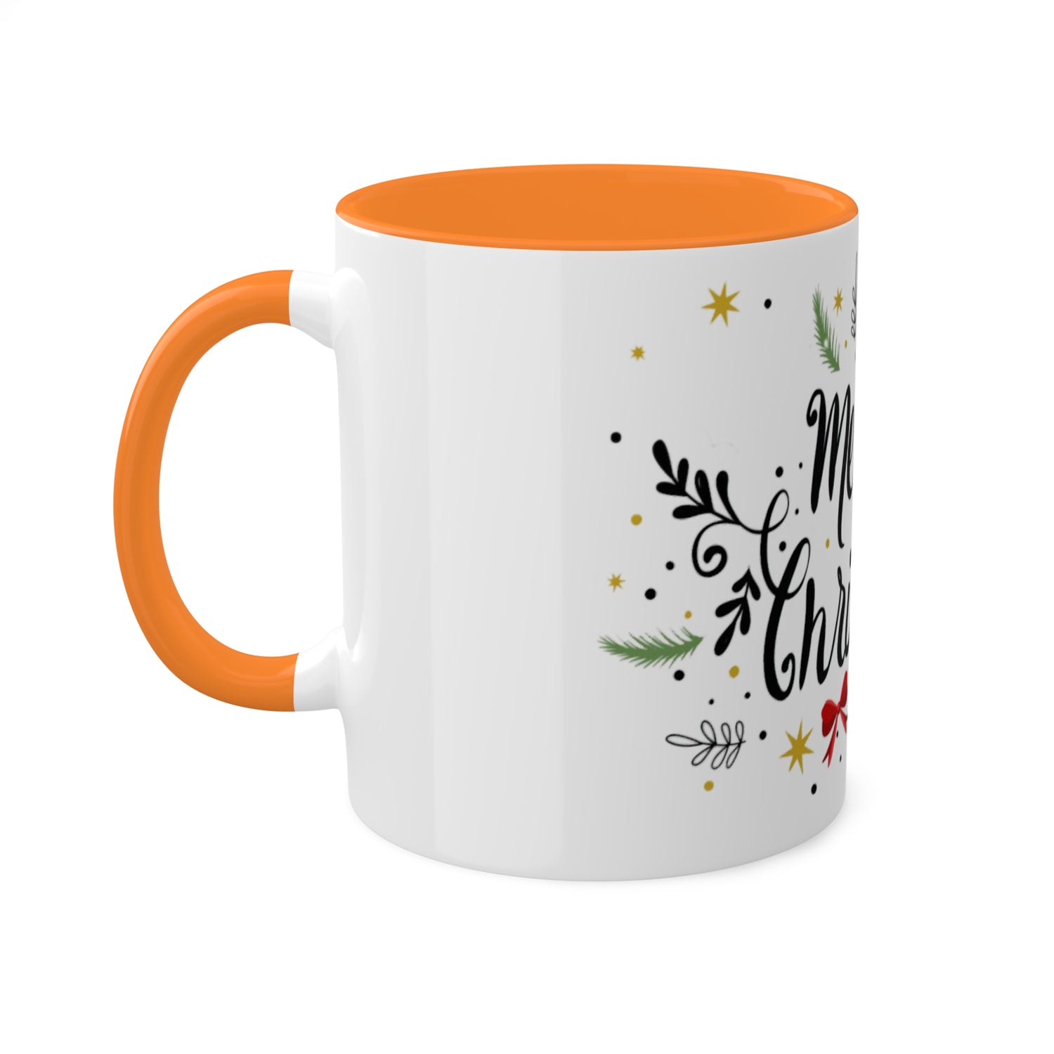 Merry Christmas Colorful Mugs, 11oz