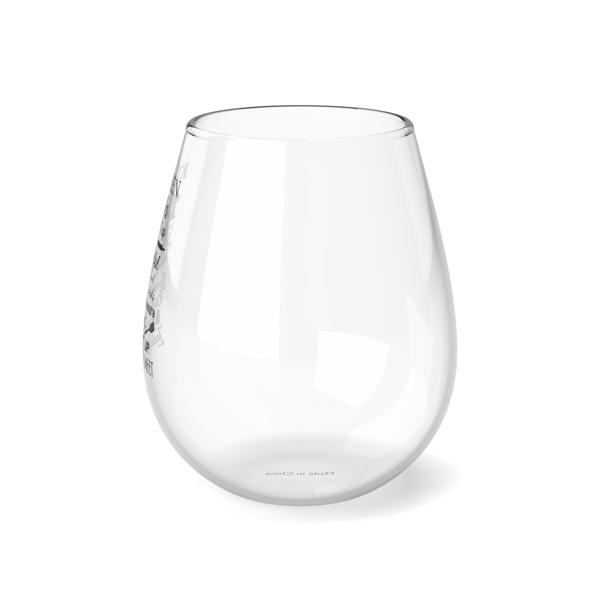 Stemless Wine Glass, 11.75oz Kitchen rules