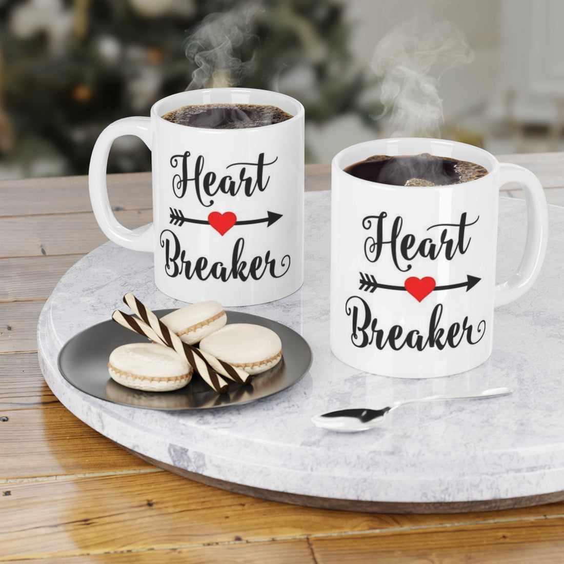 Ceramic Mugs (11oz\15oz\20oz) Heart breaker