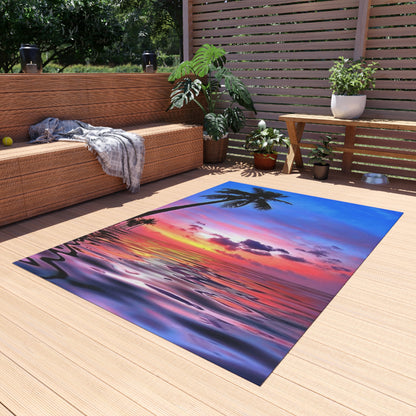 Outdoor Rug Sunset