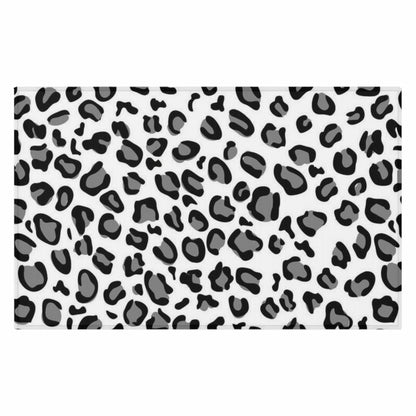 Dornier Rug Leopard,black, white and grey