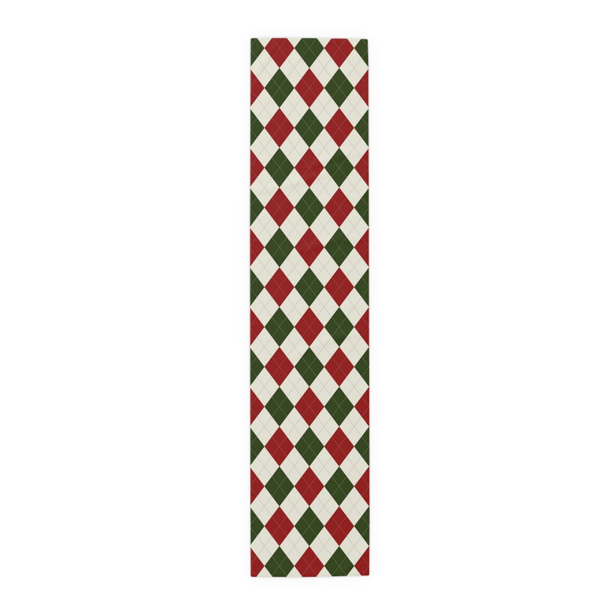 Table Runner (Cotton, Poly) Xmas decor pattern