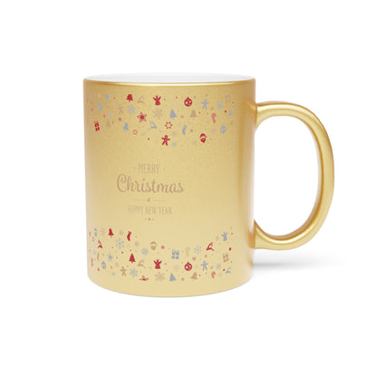 Metallic Mug (Silver / Gold)