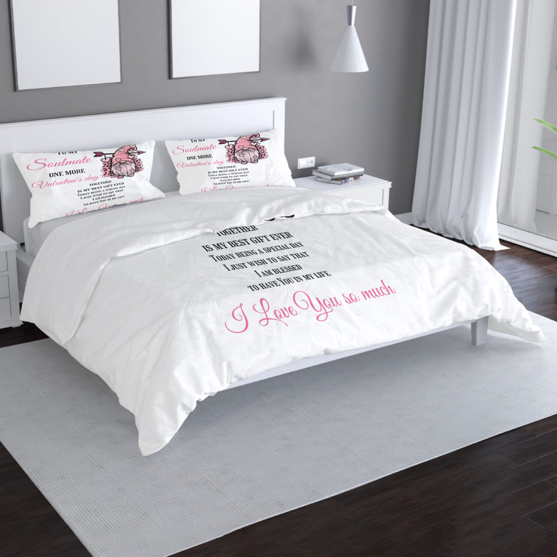 Multi-Size Printed Duvet Cover 3-Piece Set (Double-Sided Printing)｜ Polyester