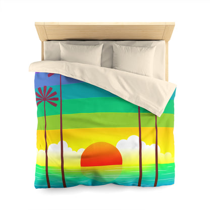 Microfiber Duvet Cover Sunset