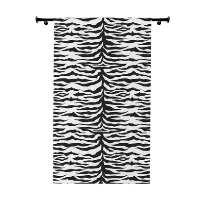 Window Curtains (1 Piece) Tiger decoration