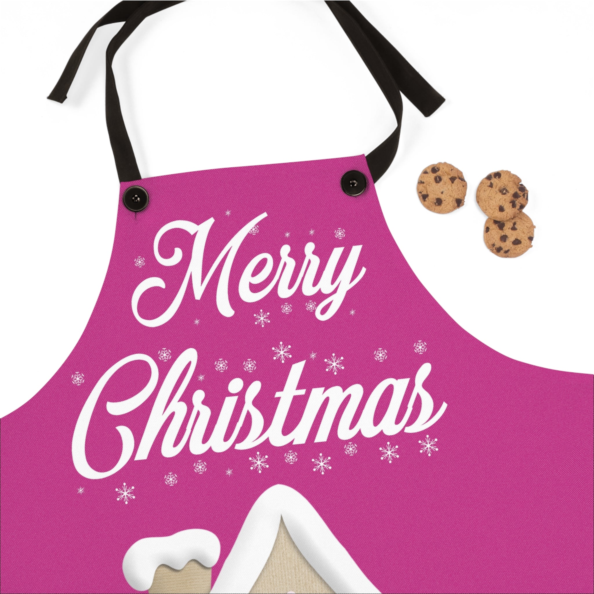 Apron Candy House Merry Christmas