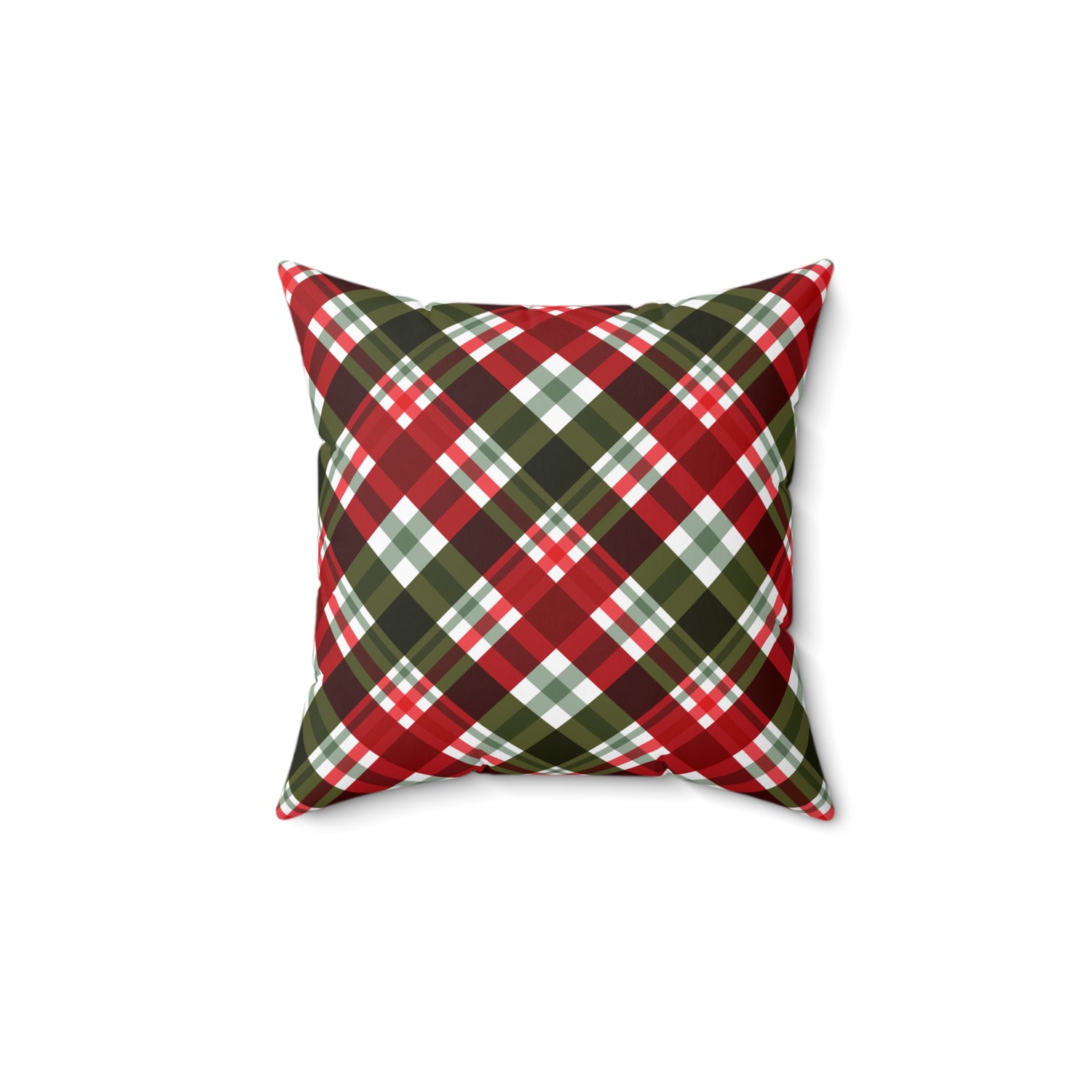 Spun Polyester Square Pillow Christmas pattern