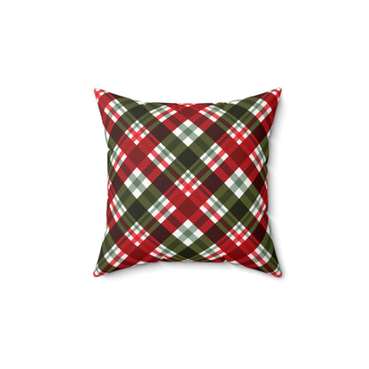 Spun Polyester Square Pillow Christmas pattern