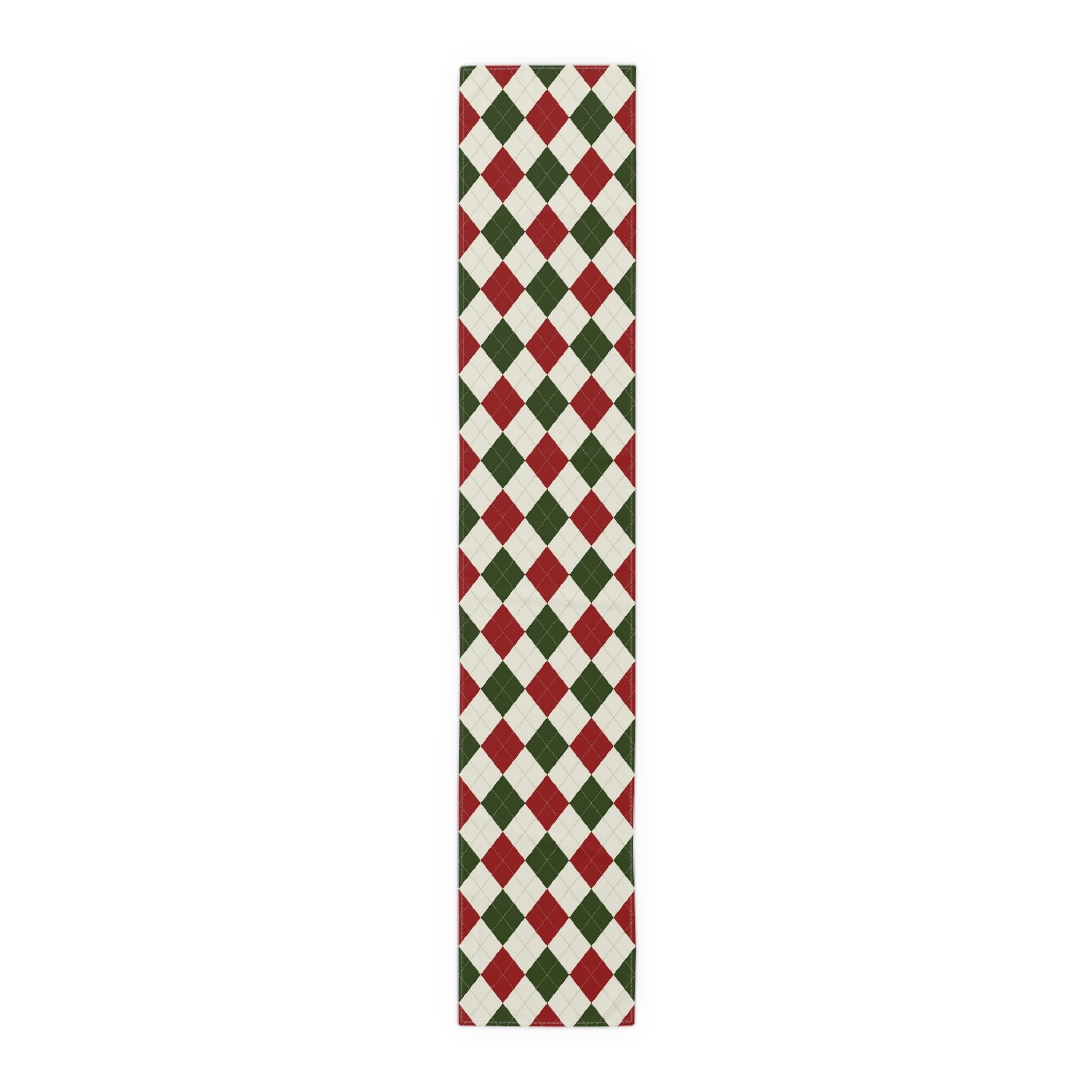 Table Runner (Cotton, Poly) Xmas decor pattern