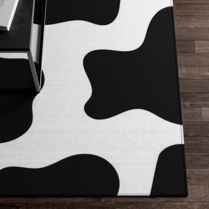 Dornier Rug Cow print,black and white