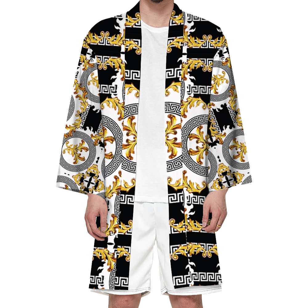 Custom Haori Unisex All Over Print Beach Kimono for Summer