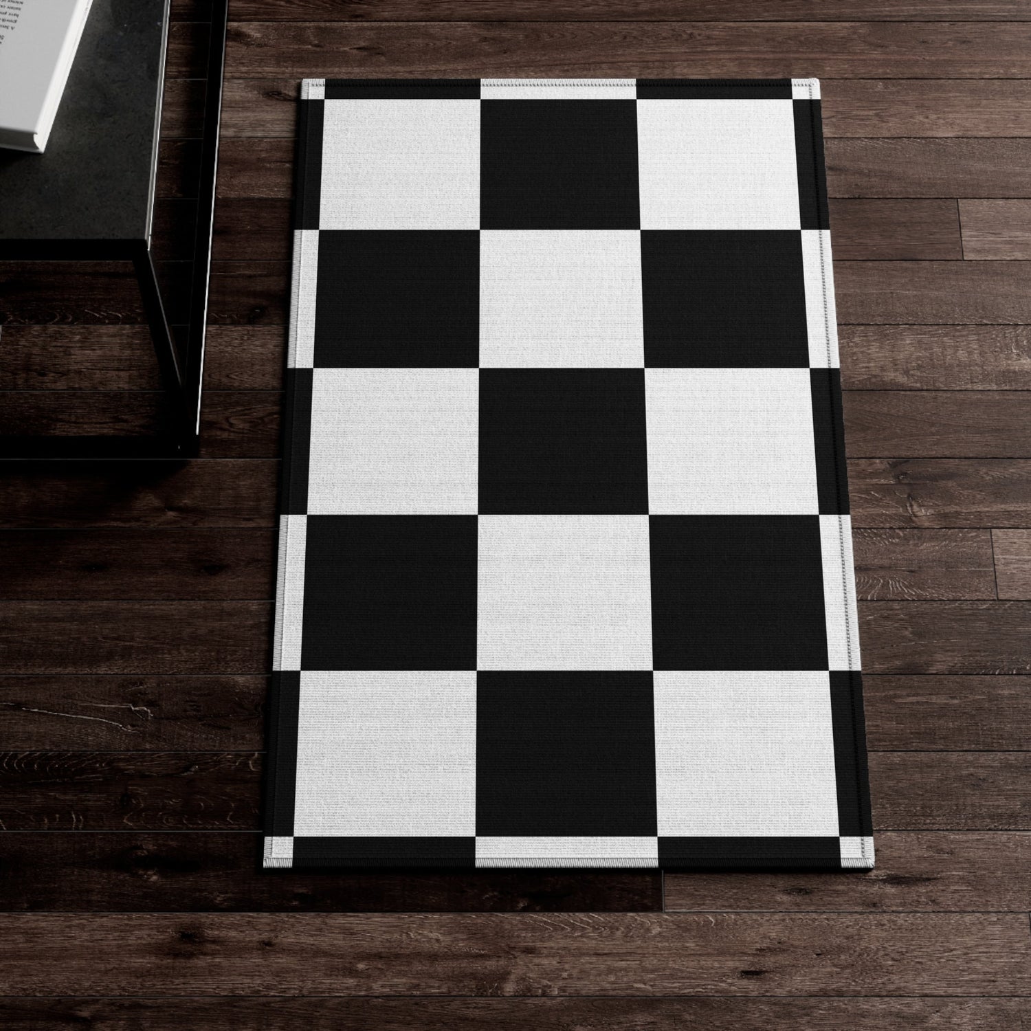 Dornier Rug Black and White