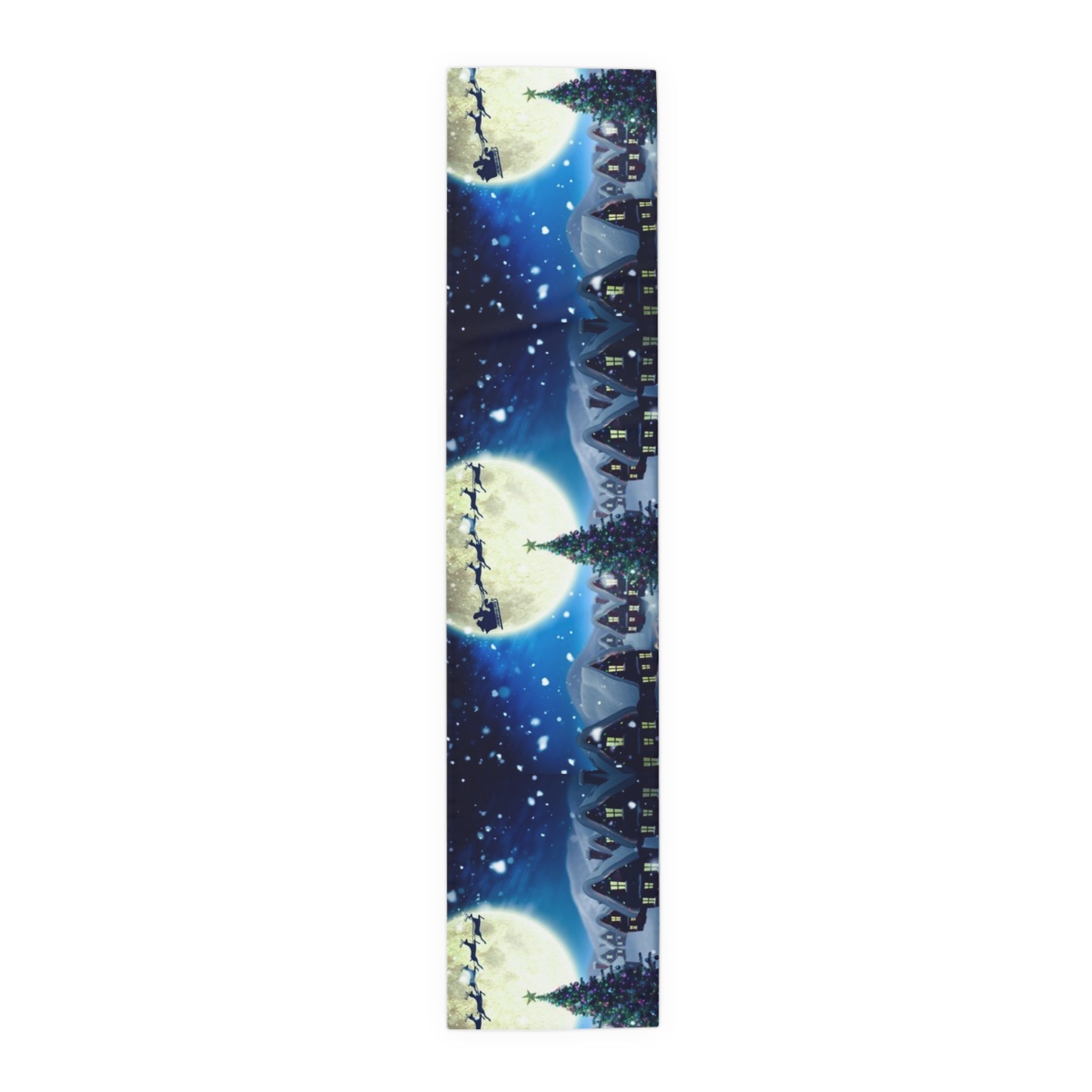 Table Runner (Cotton, Poly) Christmas Night