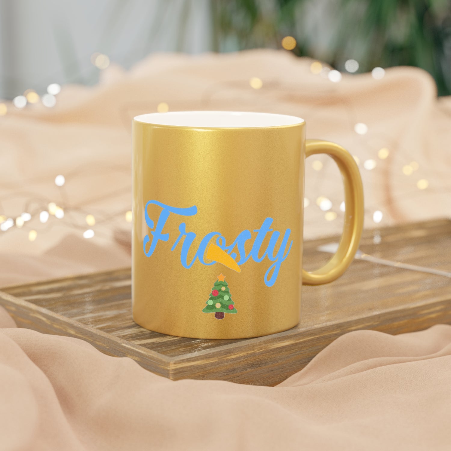 Metallic Mug (Silver / Gold) Frosty