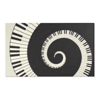 Area Rug Piano keyboard