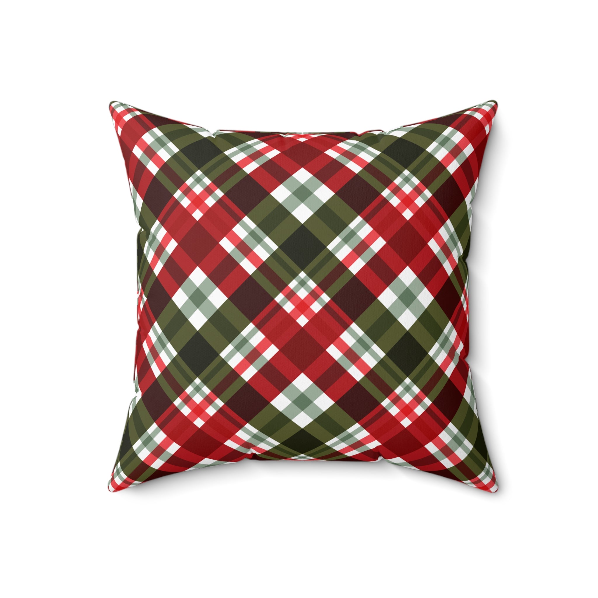 Spun Polyester Square Pillow Christmas pattern