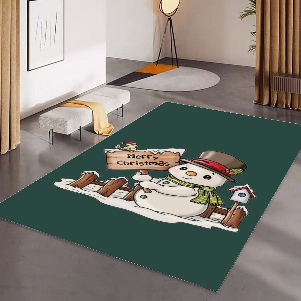 Foldable Rectangular Floor Mat