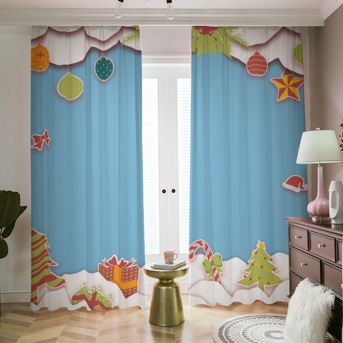 Blackout Curtains with Hooks | 265(gsm)