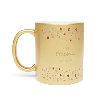 Metallic Mug (Silver / Gold)