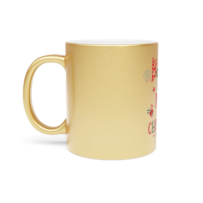 Metallic Mug (Silver\Gold) Believe in the magic of Christmas