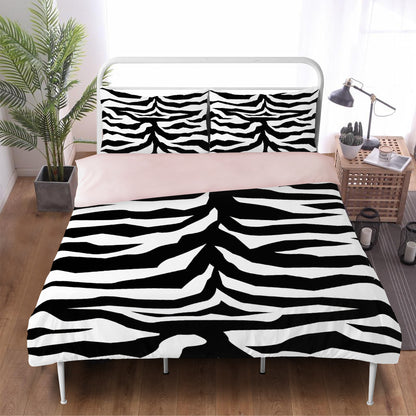 Bedding Tiger black white decoration