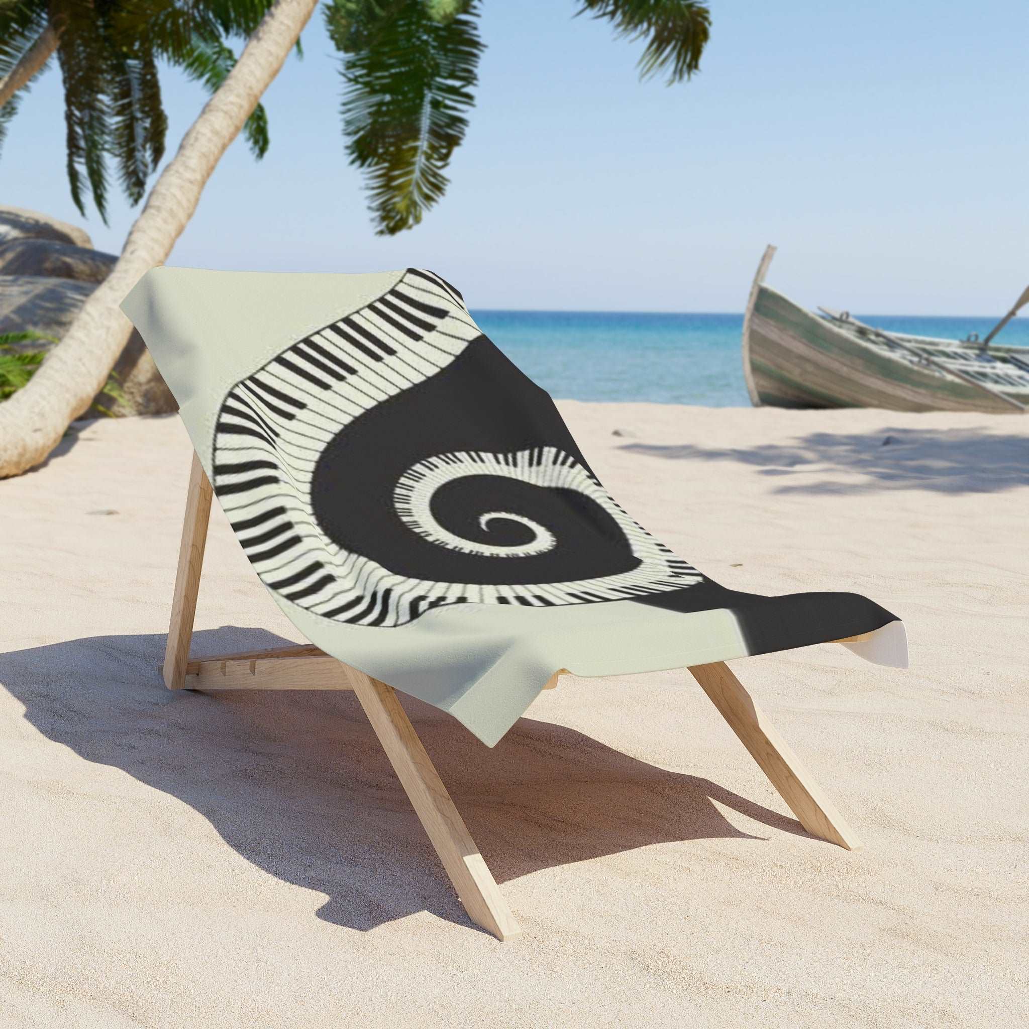 Beach Towel piano keys design Home-clothes-jewelry