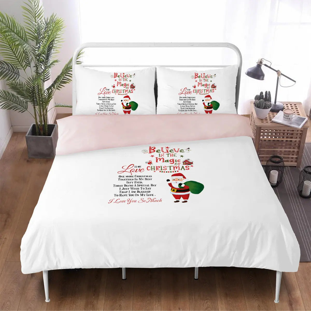 Bedding Believe in magic of Christmas Home-clothes-jewelry