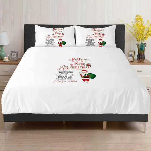 Bedding Believe in magic of Christmas Home-clothes-jewelry