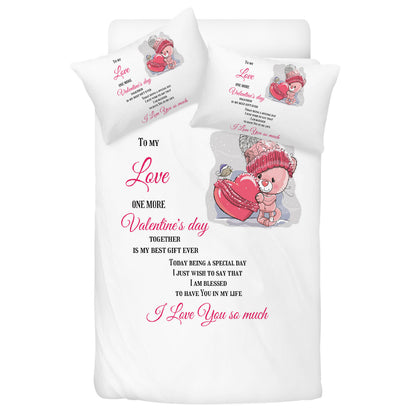 Bedding To my Love, Valentine's Day gift idea Home-clothes-jewelry