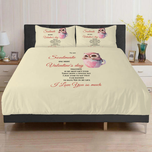 Bedding To my Soulmate Owl decoration Home-clothes-jewelry