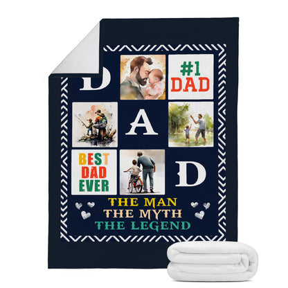 Blanket Dad, gift idea for Father&