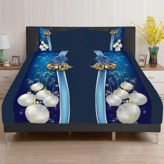 Royal Blue Christmas Bedding