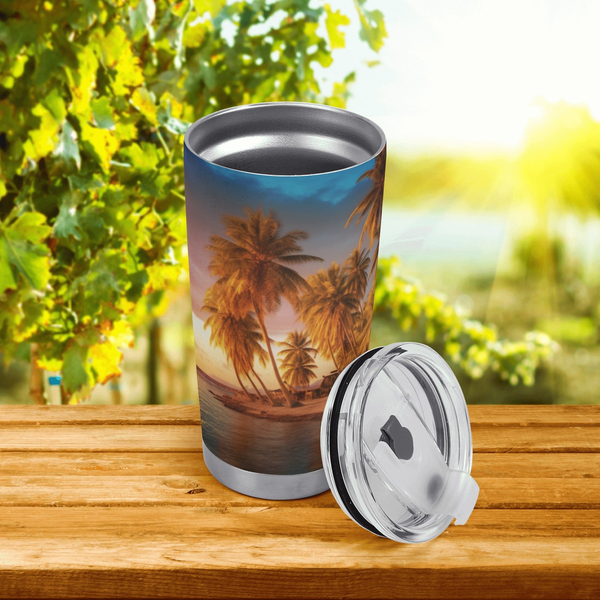 Car Cup Sunset, Tumbler Home-clothes-jewelry