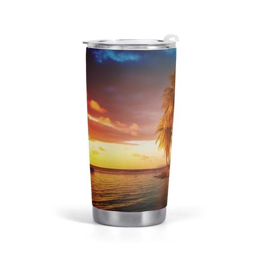 Car Cup Sunset, Tumbler Home-clothes-jewelry