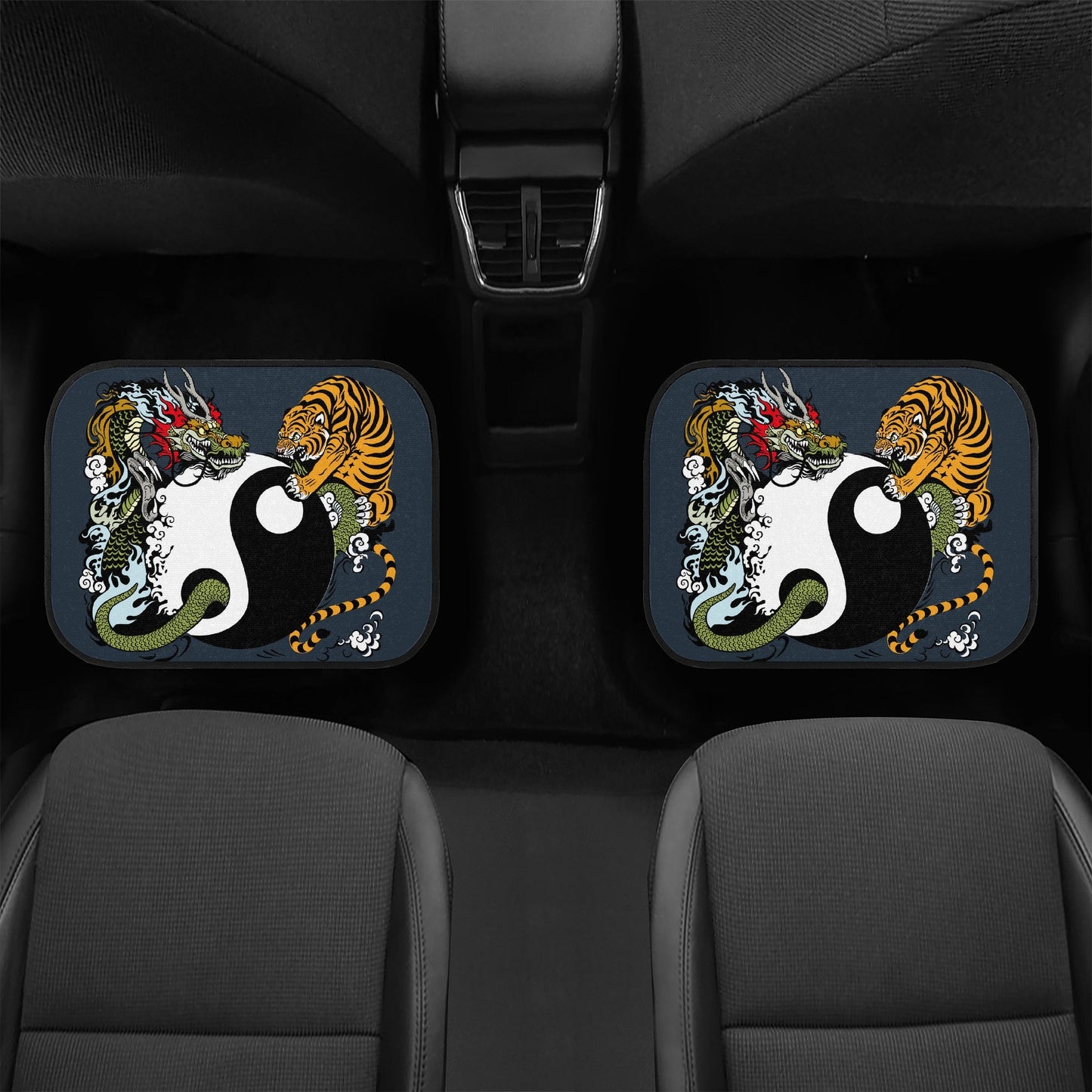 Car Floor Mats Tiger and Dragon Home-clothes-jewelry