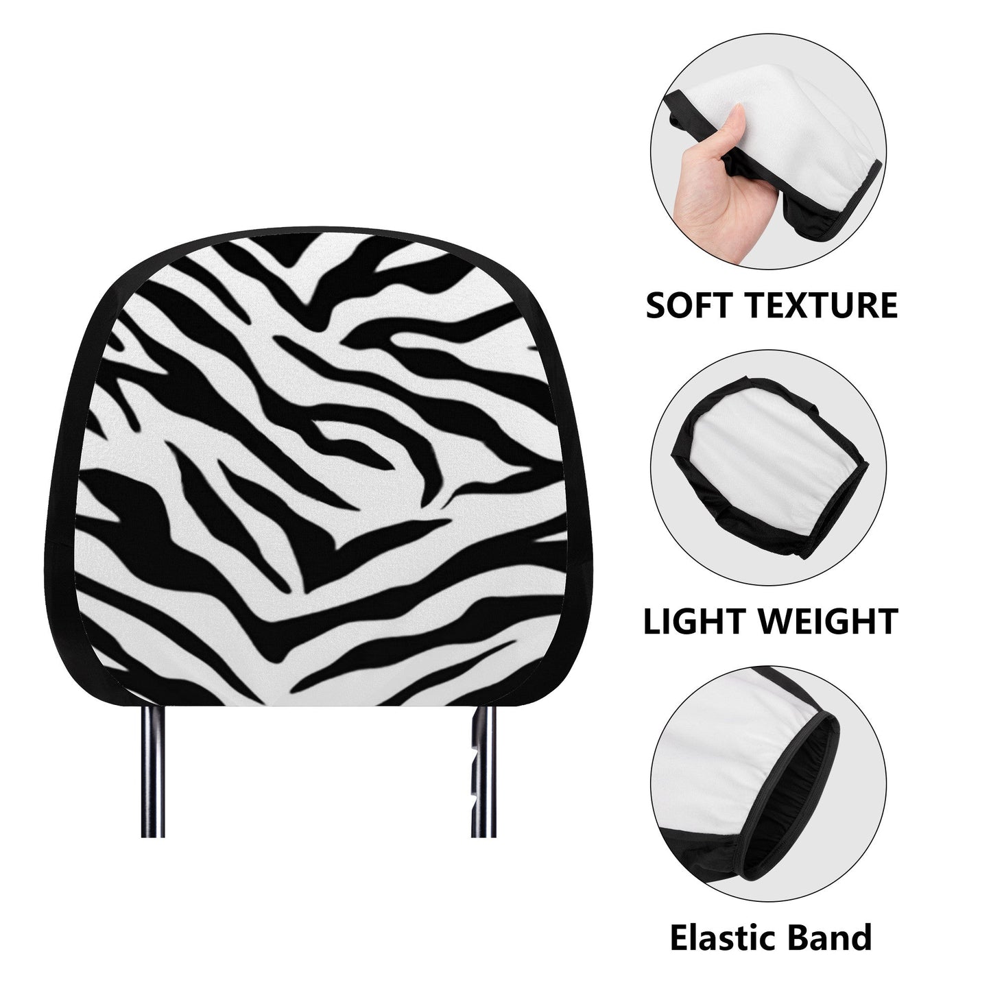 Car Headrest Covers ,Tiger decoration Home-clothes-jewelry