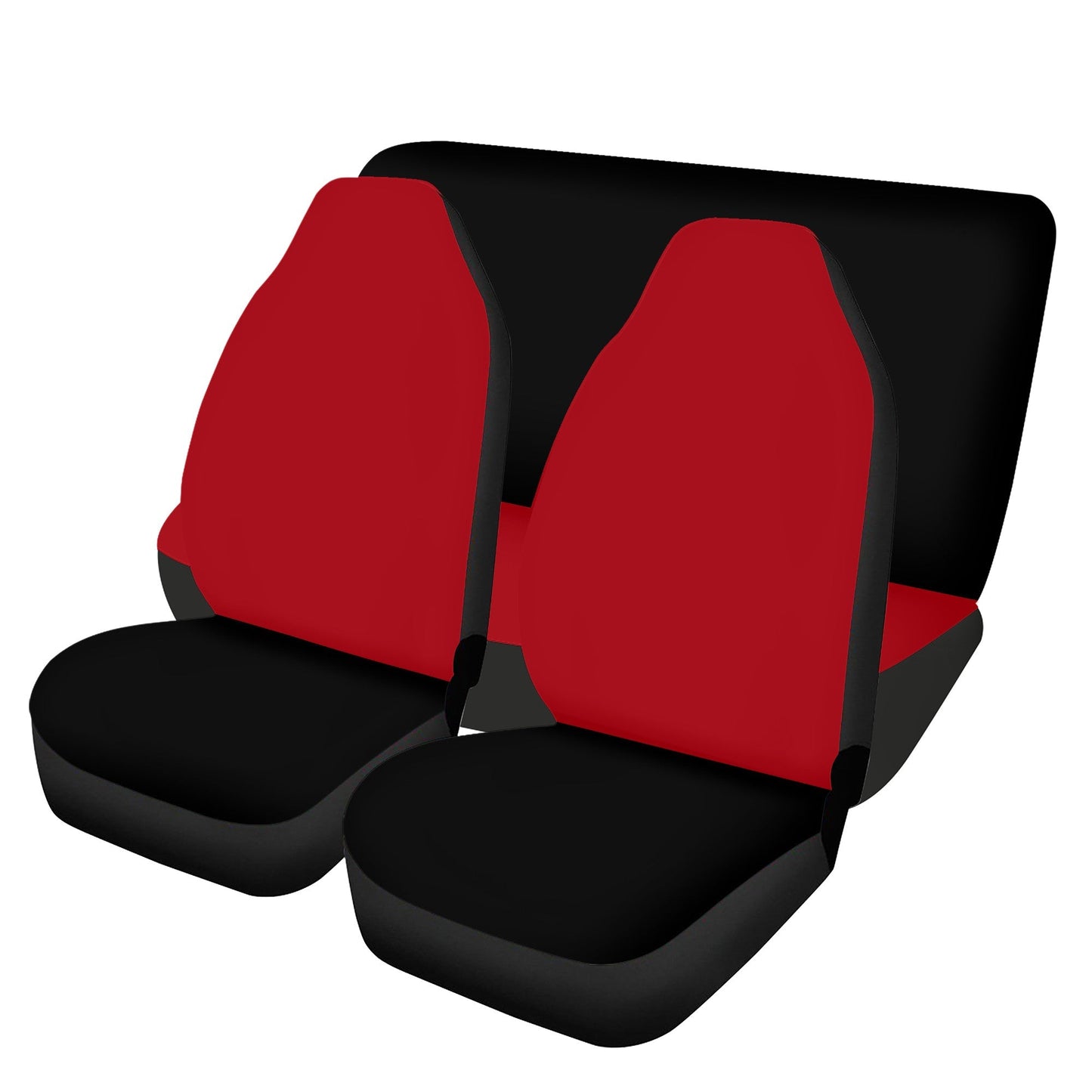 Car Seat Cover Set Black and Red Home-clothes-jewelry