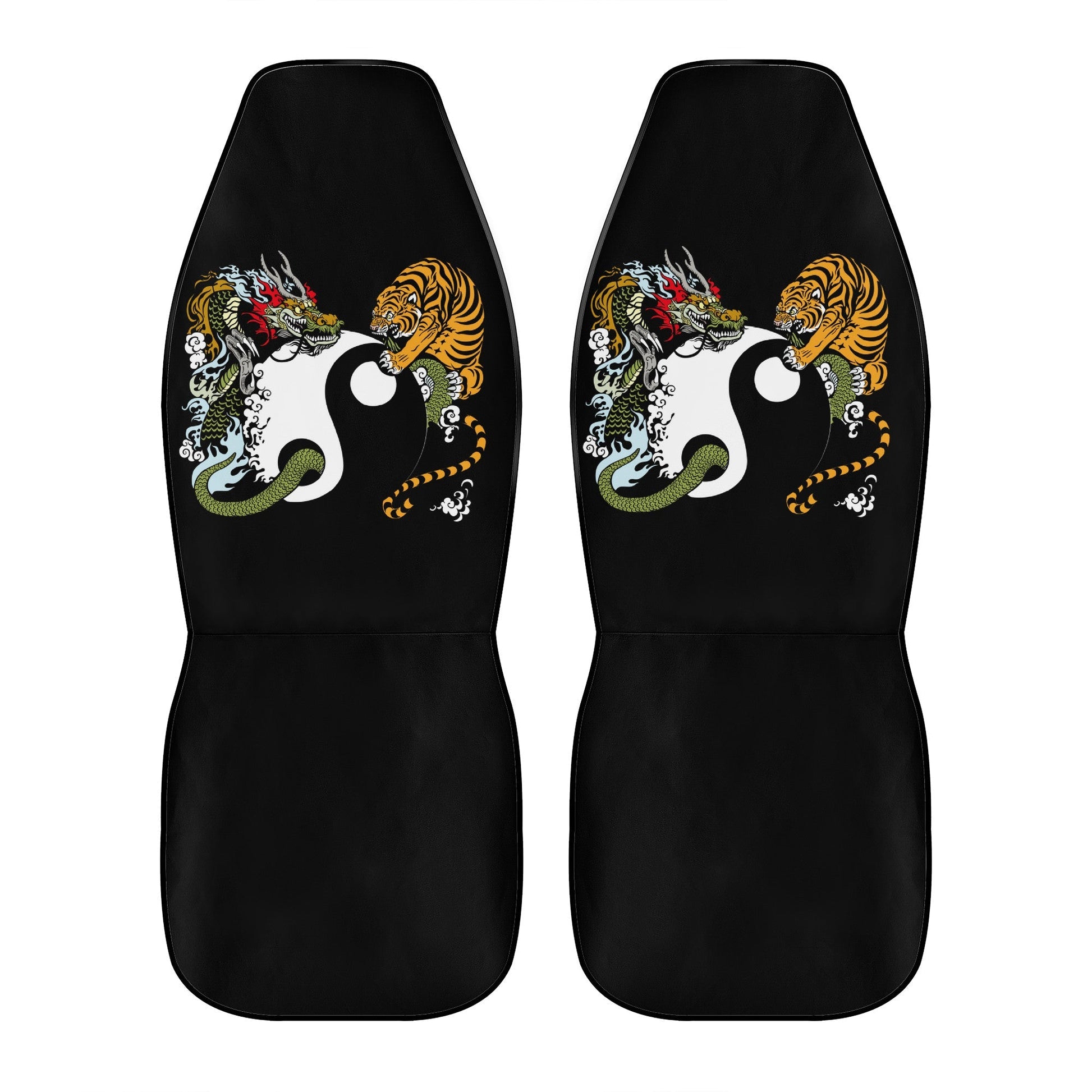 Car Seat Cover Set Tiger and Dragon Home-clothes-jewelry