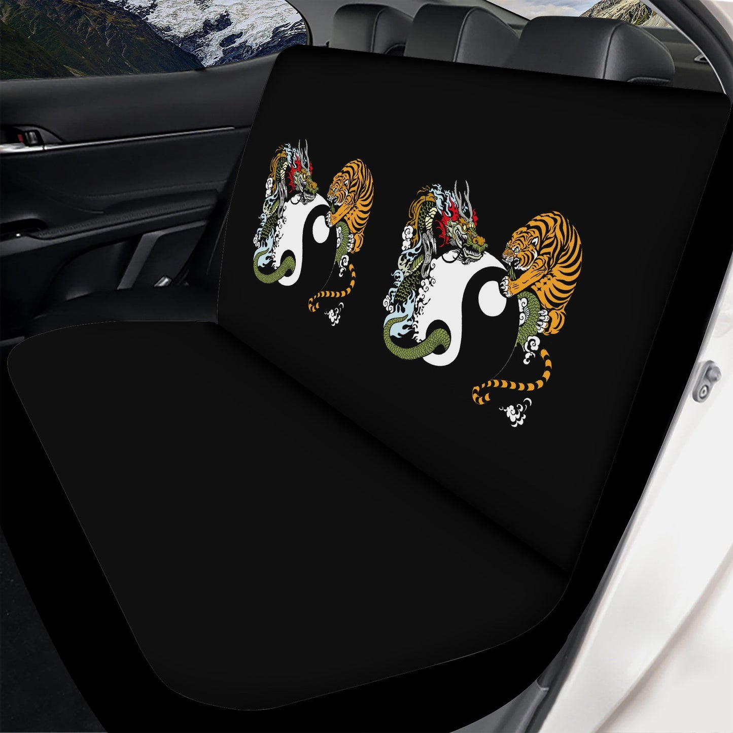 Car Seat Cover Set Tiger and Dragon Home-clothes-jewelry