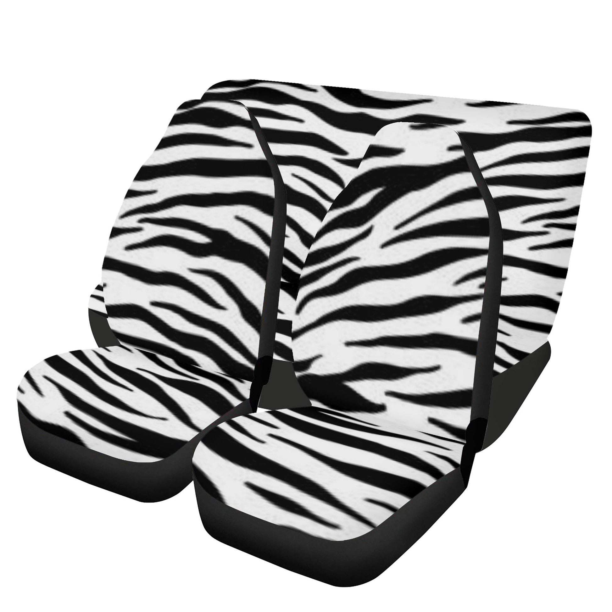 Car Seat Cover Set black and white Zebra Home-clothes-jewelry