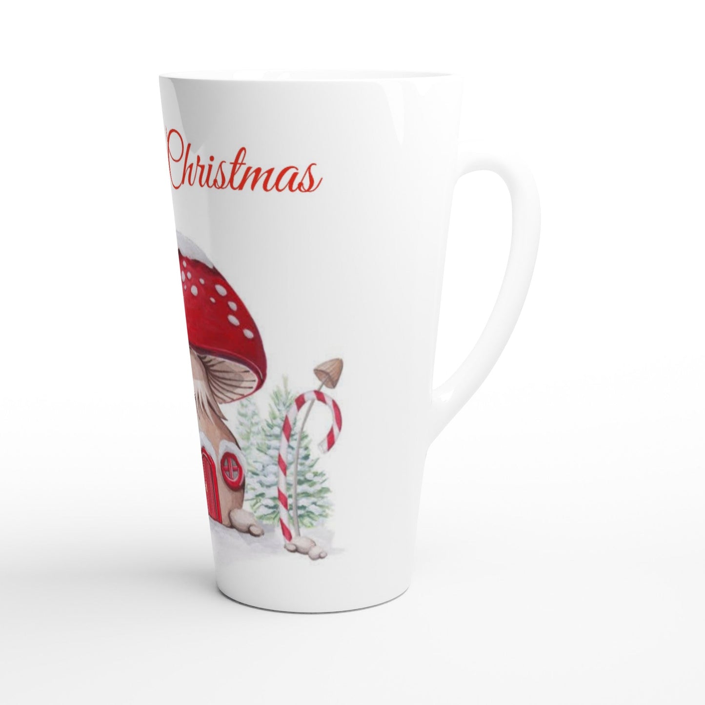 Celebrate the Season with Warmth: Merry Christmas White Latte 17oz Ceramic Mug! Home-clothes-jewelry