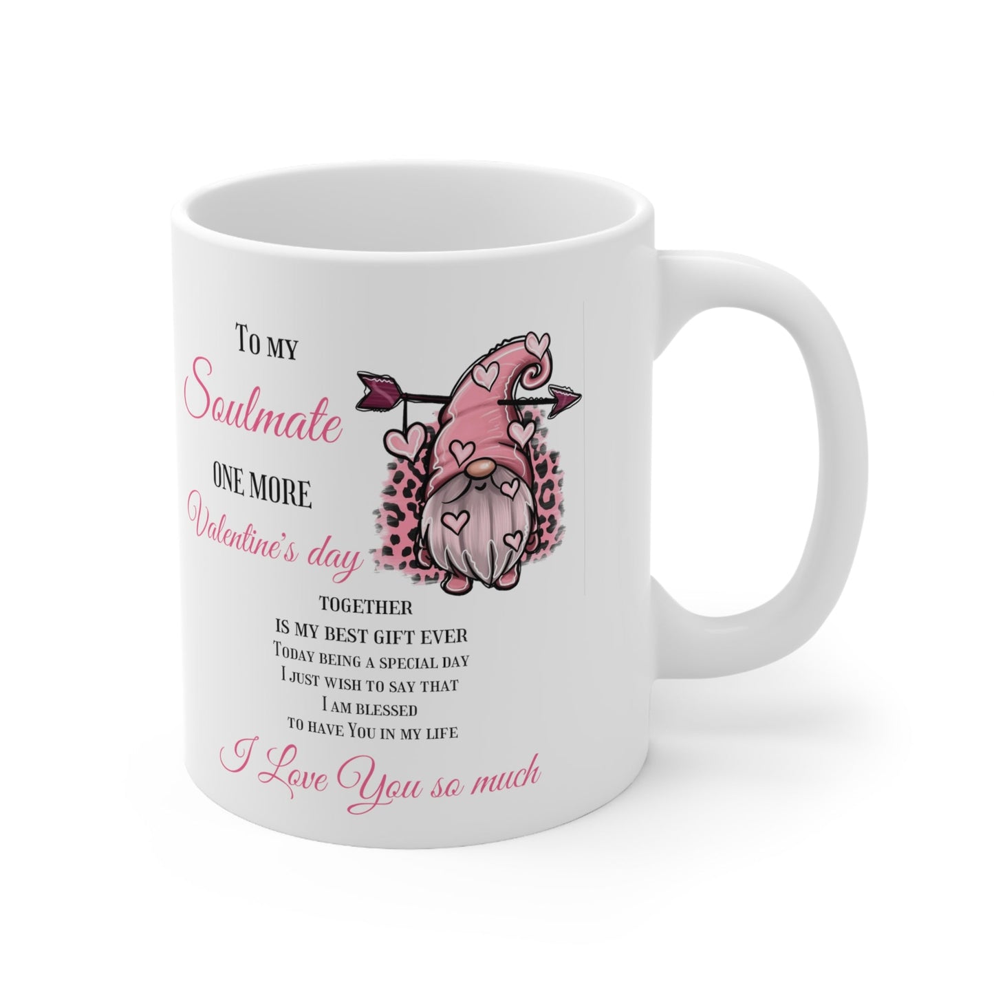 Ceramic Mug One more Valentine's day together Home-clothes-jewelry