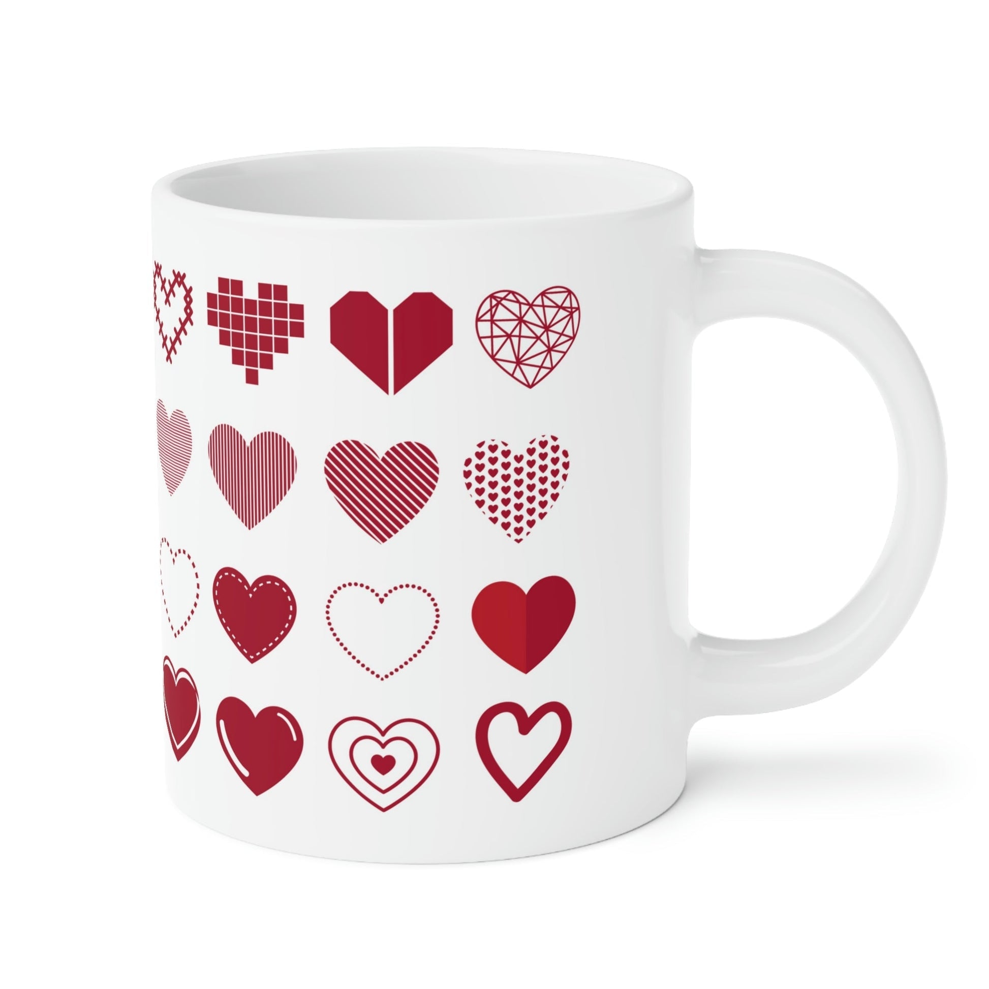 Ceramic Mugs Hearts Home-clothes-jewelry