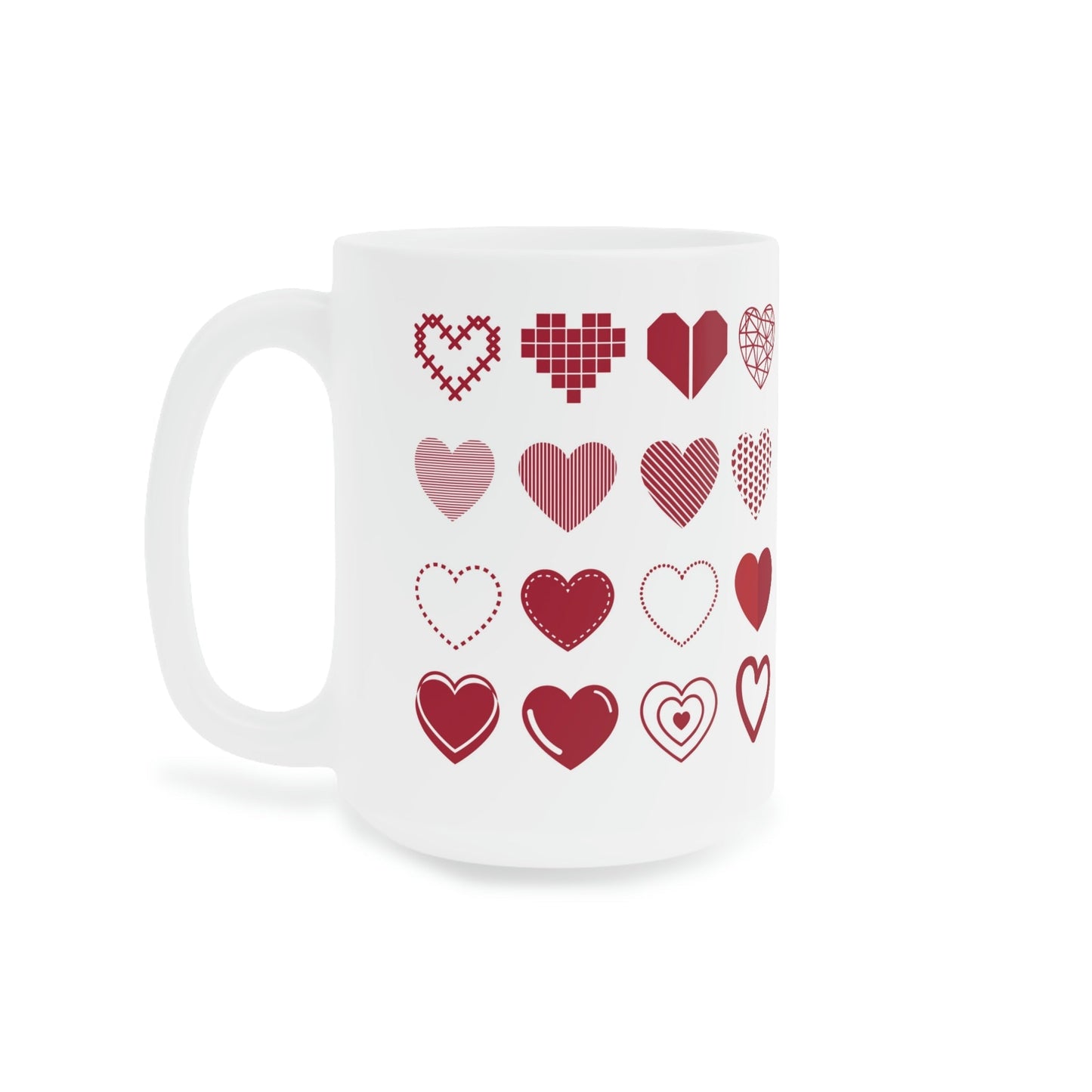 Ceramic Mugs Hearts Home-clothes-jewelry