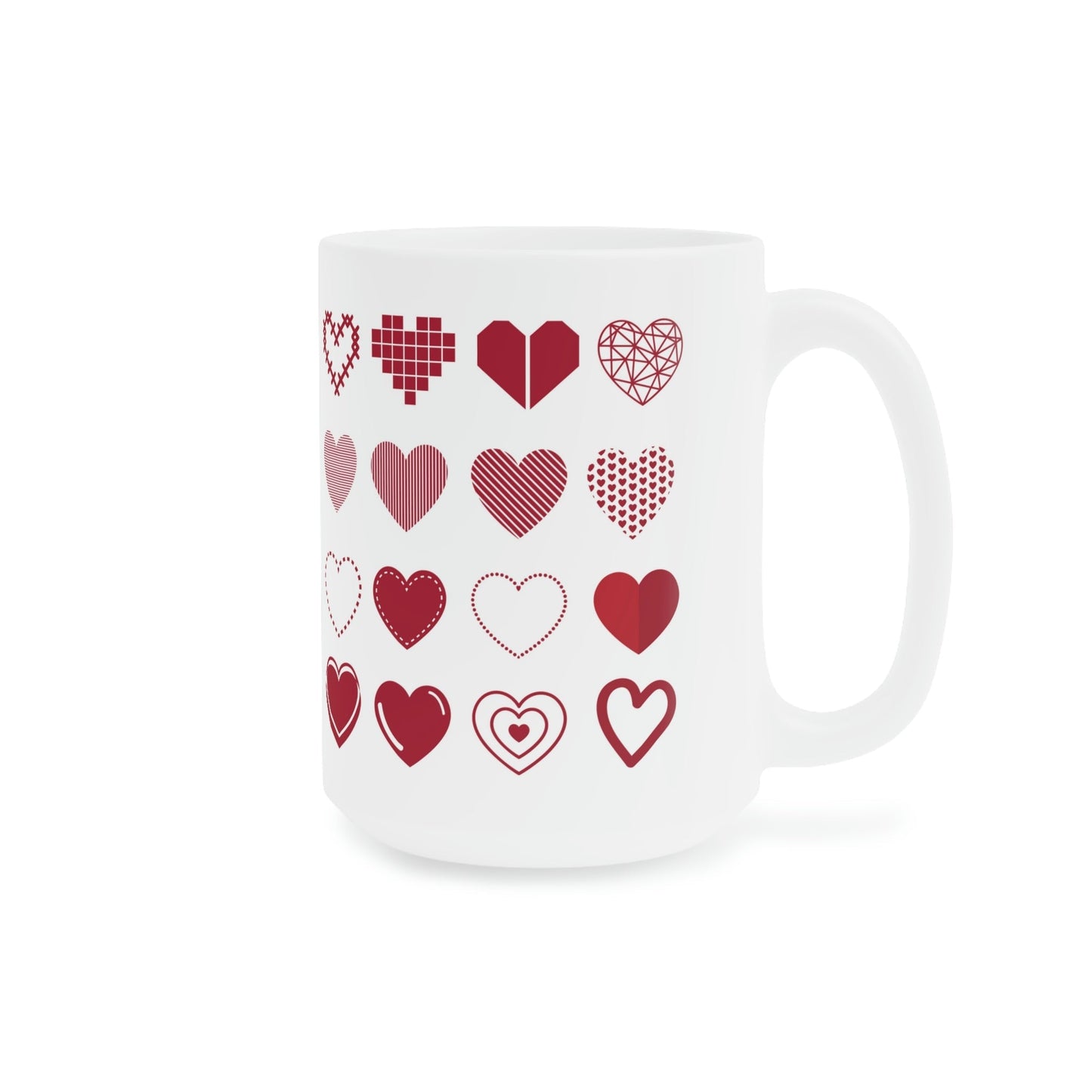 Ceramic Mugs Hearts Home-clothes-jewelry