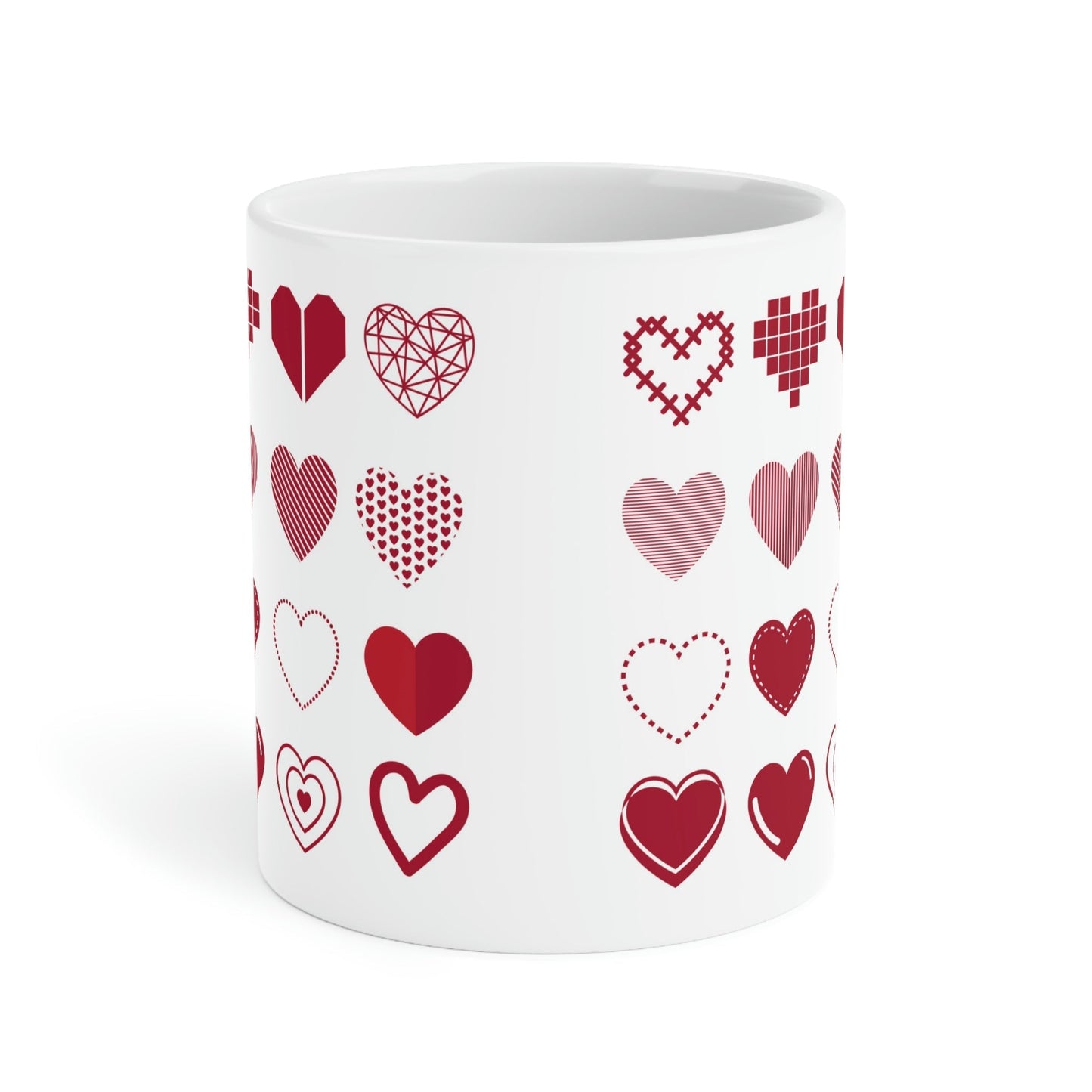 Ceramic Mugs Hearts Home-clothes-jewelry