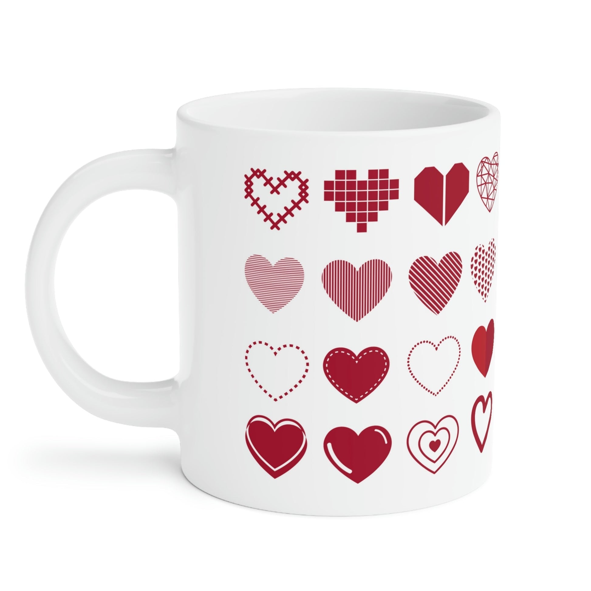 Ceramic Mugs Hearts Home-clothes-jewelry