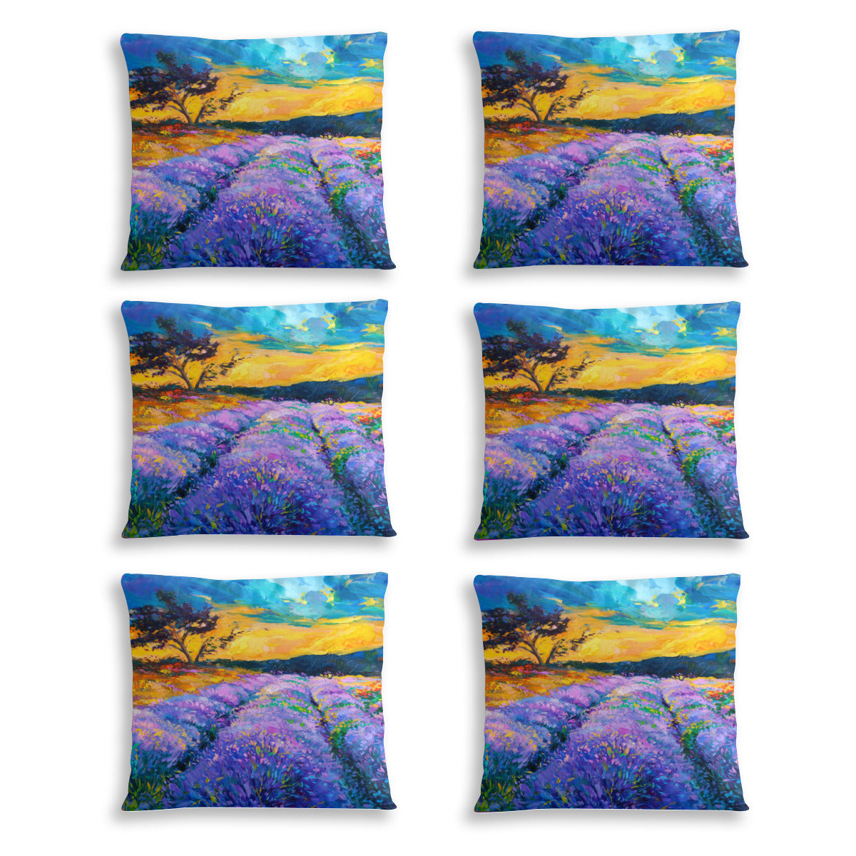 Chair cushion cover (6 set), Lavender Home-clothes-jewelry